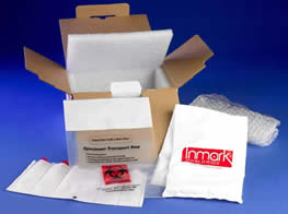 Insulated Ambient Shipper Kit, with bubble bag, gel wrap, 95KPA pressure bag, and Aquipack absorbent