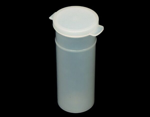 120 ml Polypropylene Hinged Vial, Sterile