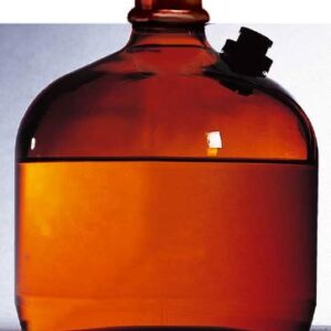 2.5 L Amber Squat Reservoir with Side Filler Neck - DISCONTINUED