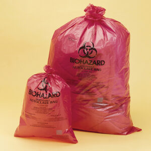 38x48" HDPE Biohazard Bag, 1.5 mil