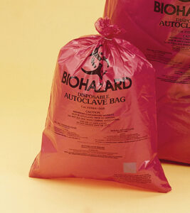 37x48" HDPE Biohazard Bag, 2 mil