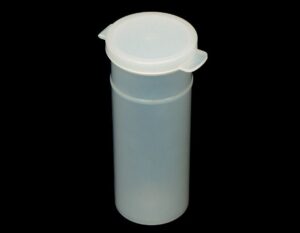 240 ml Polypropylene Hinged Vial, Sterile