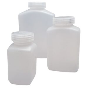 Greenwood smart bottle HDPE oblong with or without graduations.