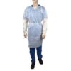 Isolation gown.